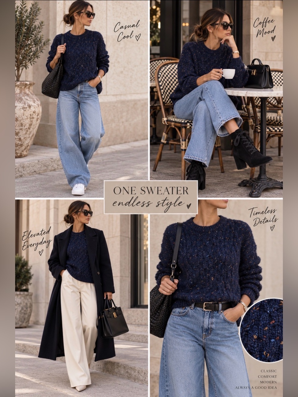 🔥Pure new wool Woolmark Aran Cableknit Sweater/Dress made Scotland NEWpricefirm